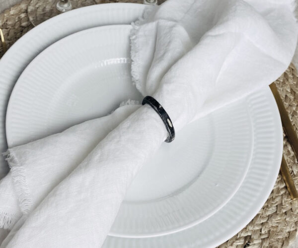 Servietter “Tofta” 2 stk. – Hvid