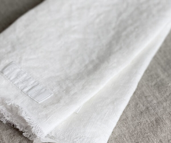 Servietter “Tofta” 2 stk. – Hvid