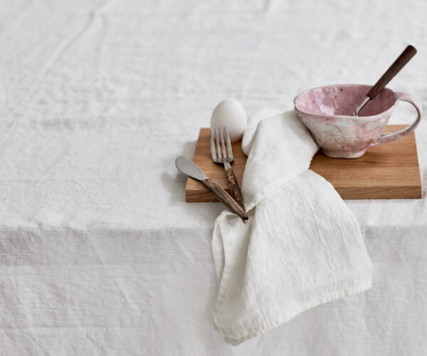 Hørdug “Segel” – Creme