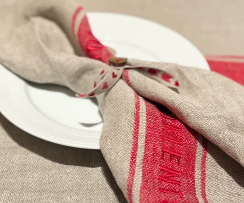 Servietter  “Skarven” 2stk.  45 x 45 cm